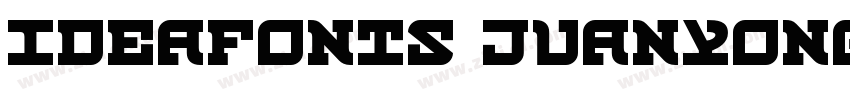 IdeaFonts JuanYong字体转换
